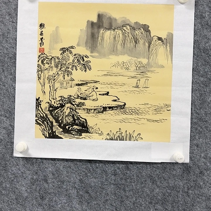 国画国画作品雅居