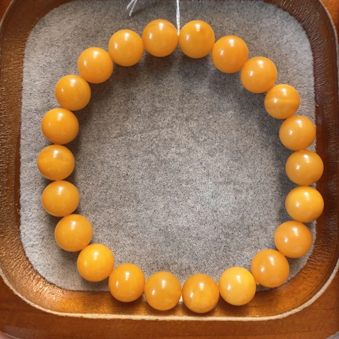 未镶嵌蜜蜡手串蜜蜡手串