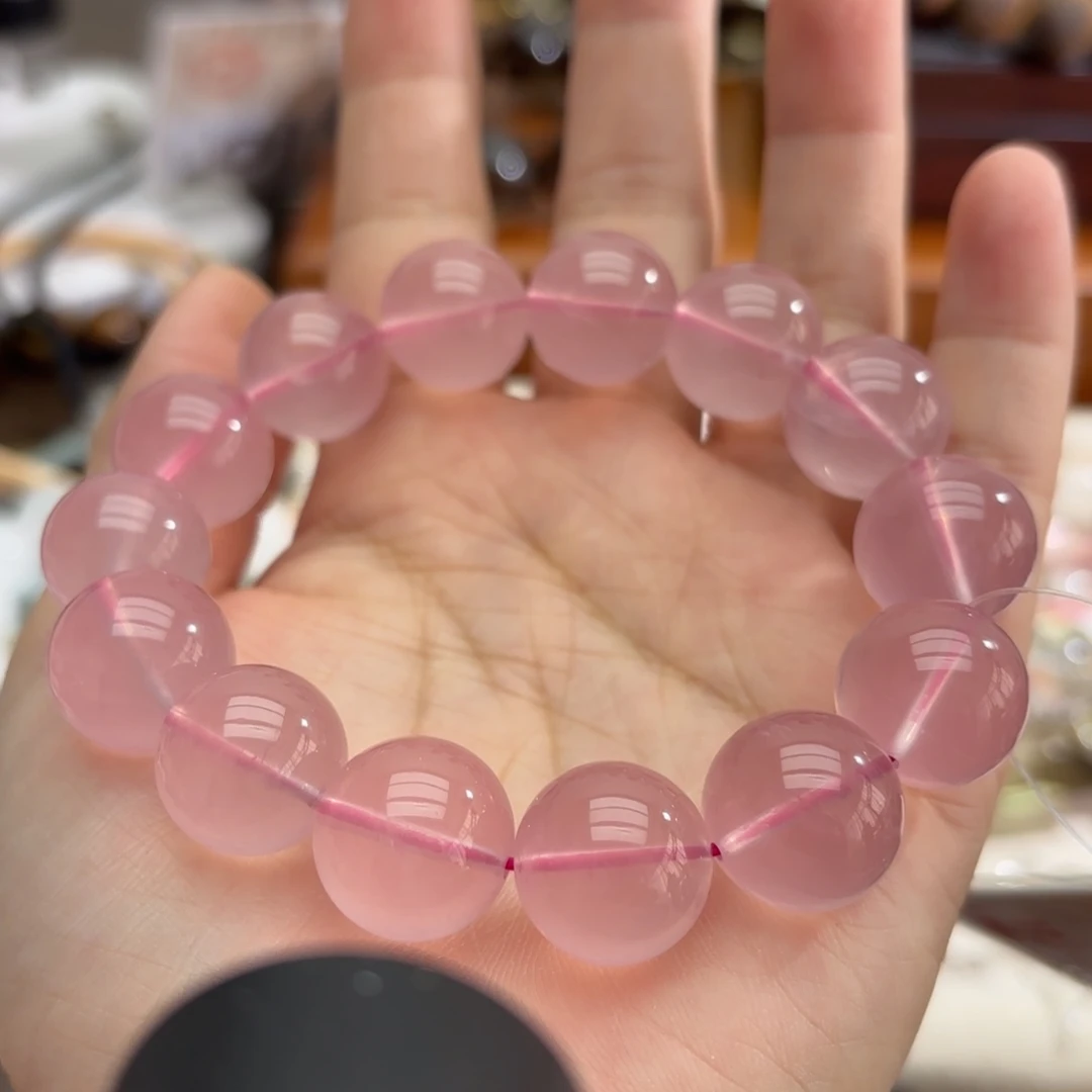 未镶嵌手链水晶马粉15.8