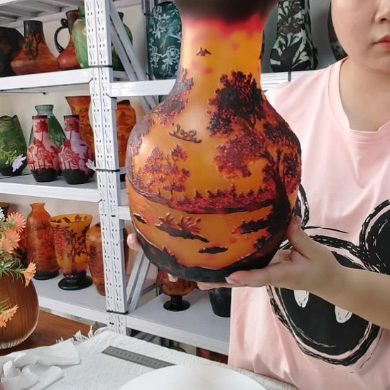 琉璃手工艺品【6】格雷花瓶