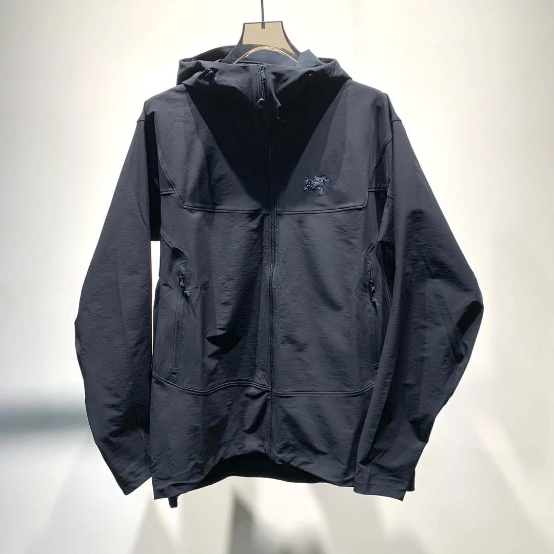 99新 ARC'TERYX/始祖鸟 GAMMA系列logo徽标夹克外套/L码/Y1988