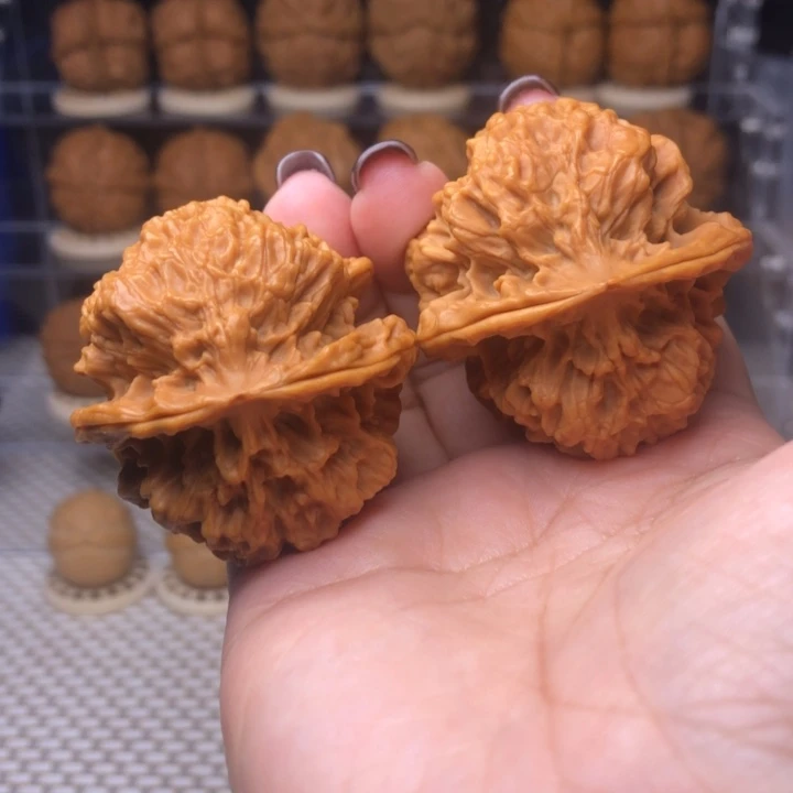 把件文玩核桃61号圣元狮王44尺