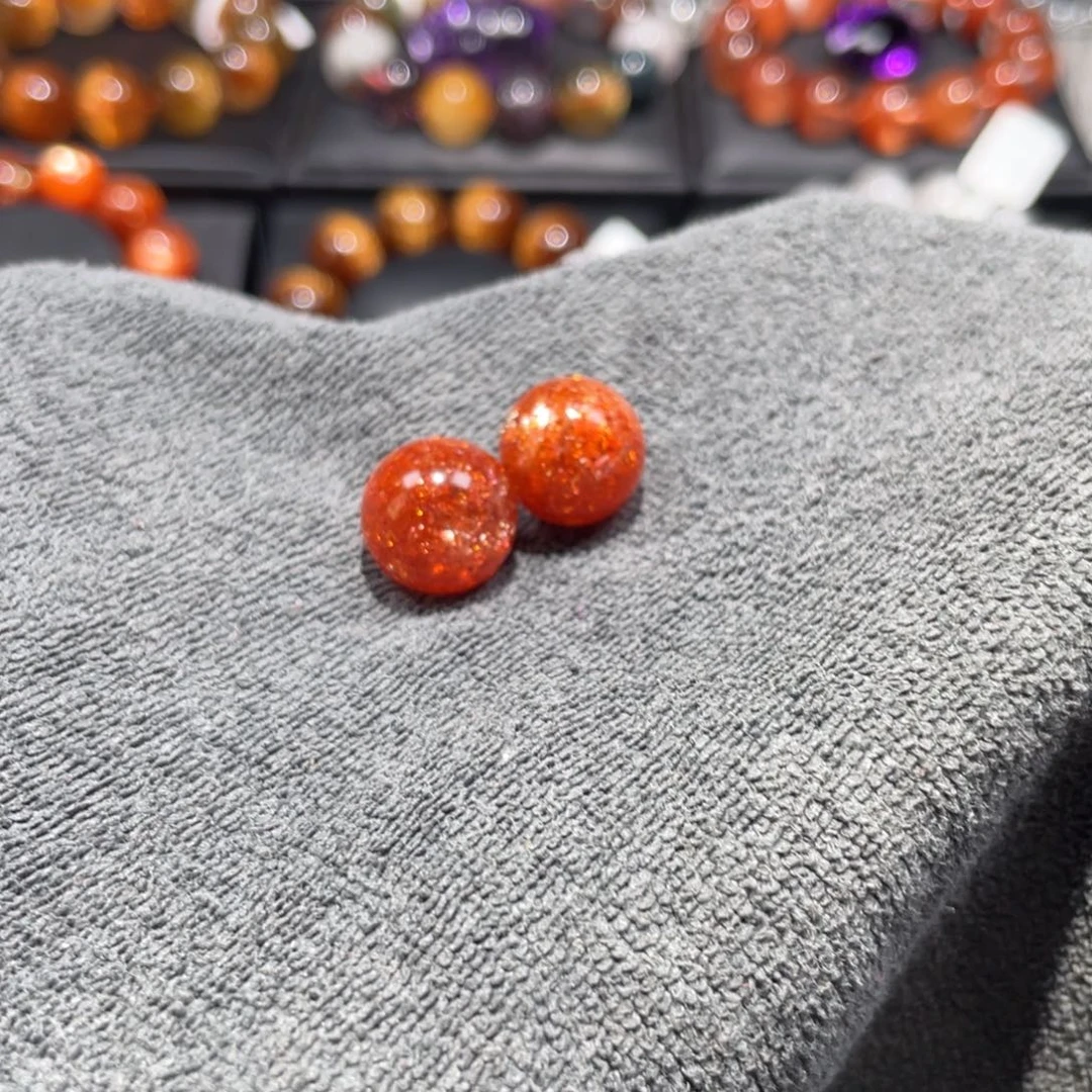 日光石吊坠(不含链)未镶嵌金太阳13mm左右