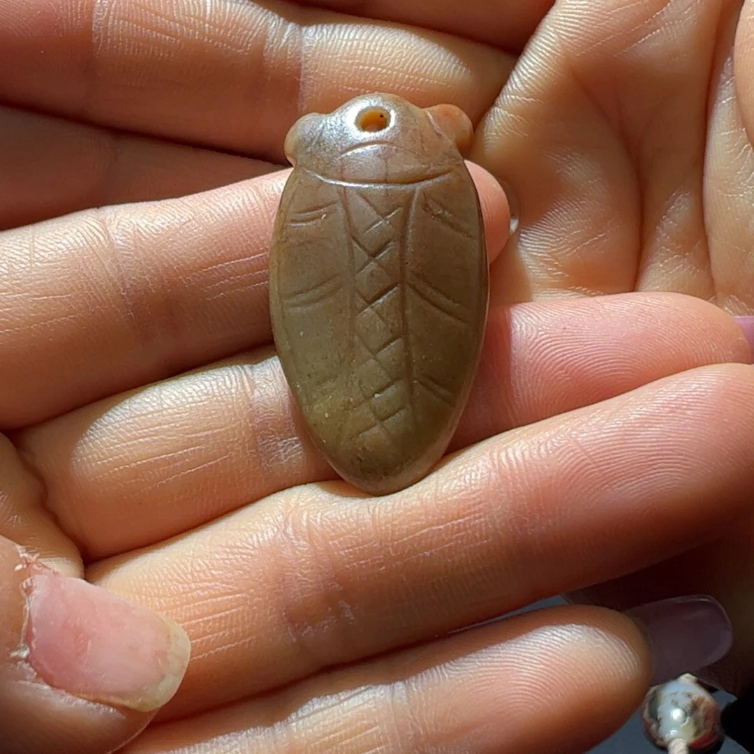 和田玉（糖玉）颈饰未镶嵌