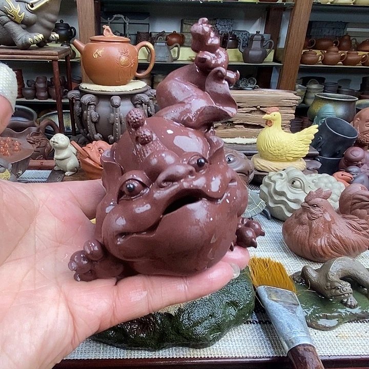 茶宠紫砂宜兴紫砂