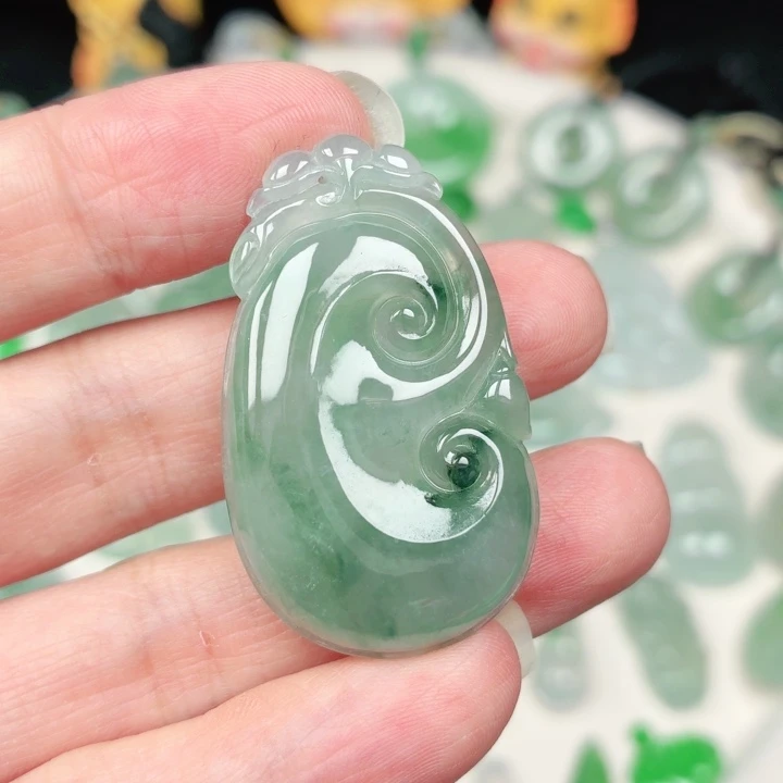 颈饰未镶嵌翡翠缅甸天然A货翡翠