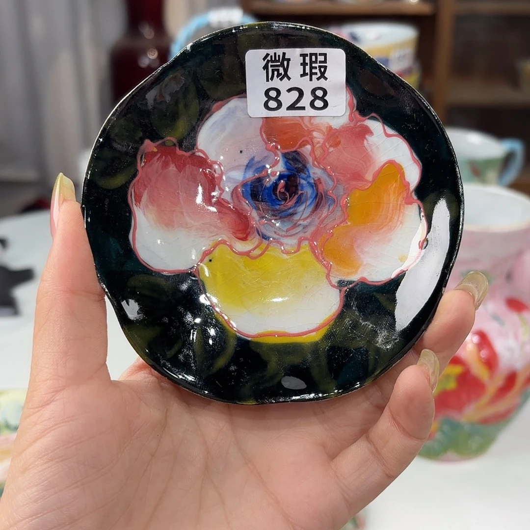 景德镇手绘高温釉下彩陶瓷茶具