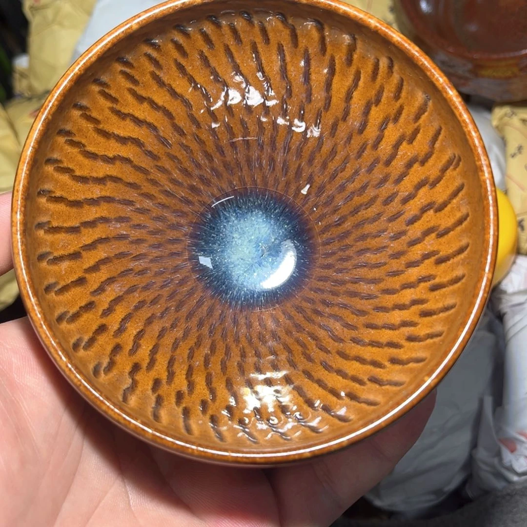 茶盏建盏手握泡茶主人杯