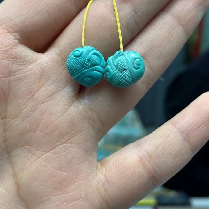 绿松石未镶嵌配饰