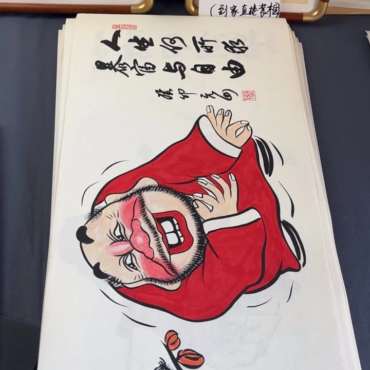 国画禅意画纯手绘作品