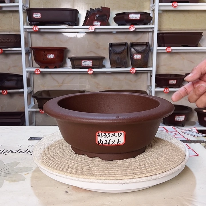 紫砂花盆紫砂花盆