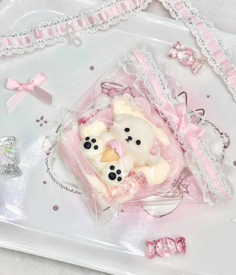 嘟嘟嘴chichkawa链接~DIY解压玩具手工制作捏捏乐