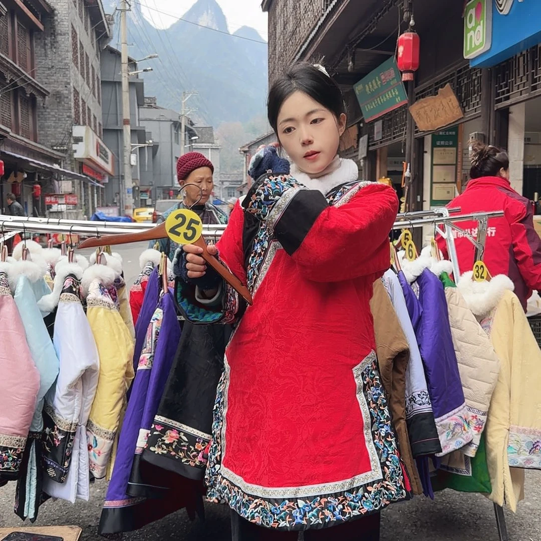 富***鱼湘西苗族刺绣加厚165 128斤