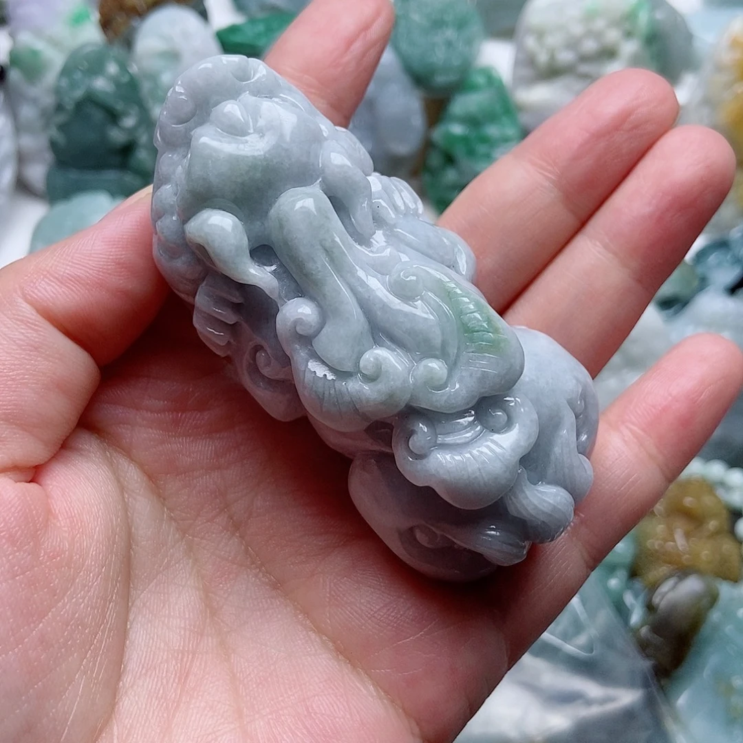 吊坠(不含链)未镶嵌翡翠1