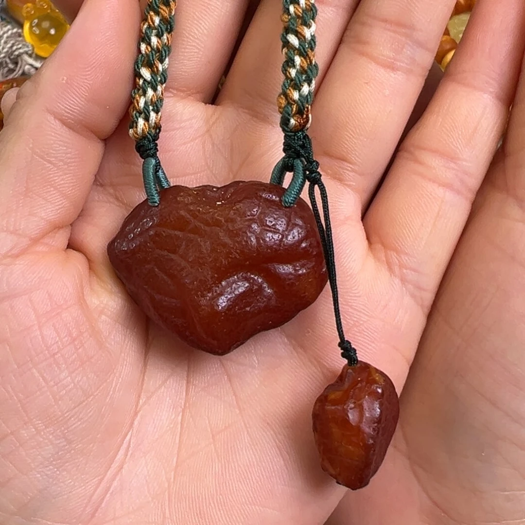 未镶嵌琥珀裸石蜜蜡