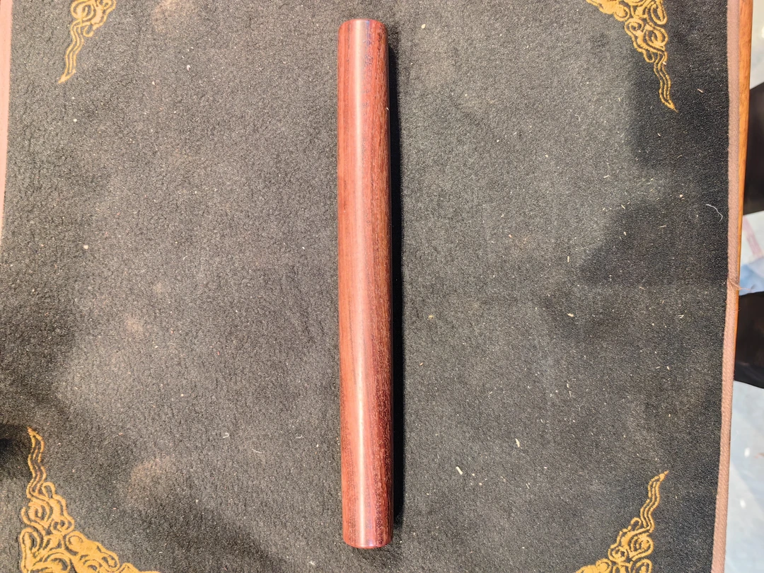 印度小叶紫檀老料擀面杖