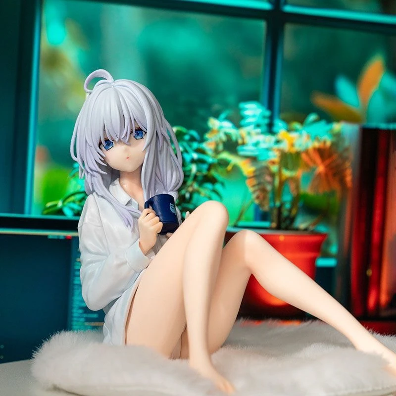 坐姿睡衣伊蕾娜手办摆件彩盒 毛毯