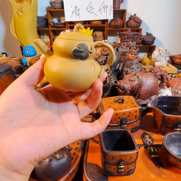 拼配泥茶壶纯手工制作过程就是