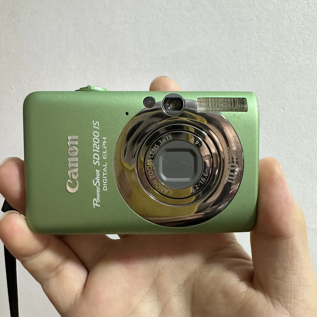 9新 Canon/佳能 佳能ixus95 稀有绿色 人像氛围感出片