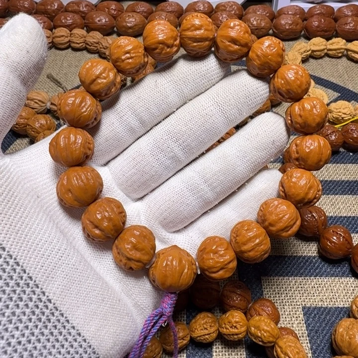 文玩核桃吊坠粗筋磨盘