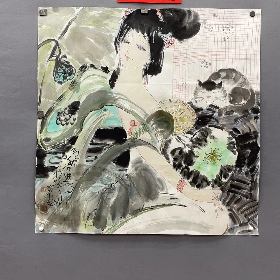 坏***人国画长乐轩画坊书画作品