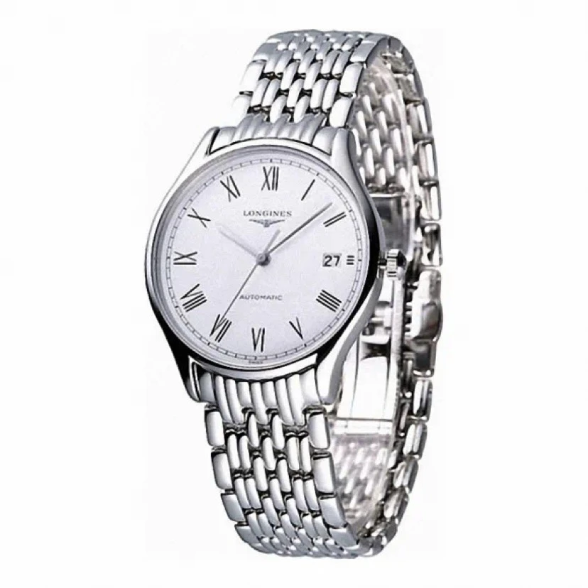 99新 Longines/浪琴 1律雅 760/35mm/罗马男士机械表/