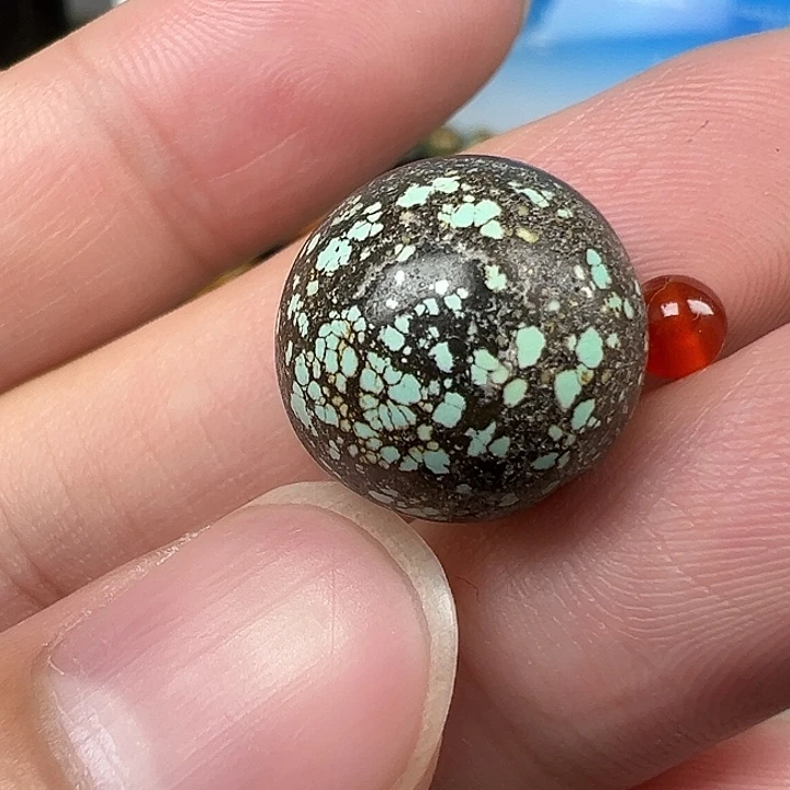 南红玛瑙未镶嵌配饰卡14.8