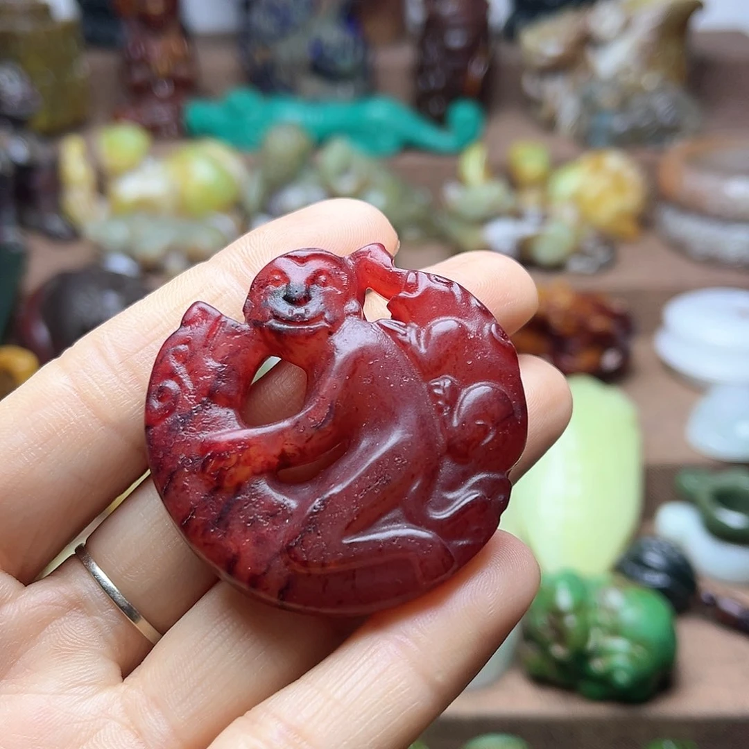 白玉菩提吊坠112。。