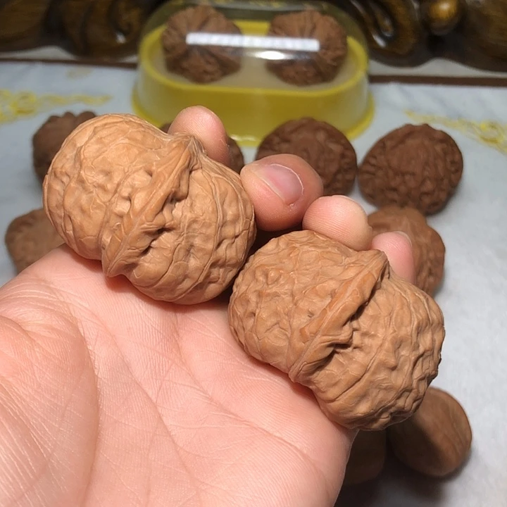 文玩核桃把件40南瓜