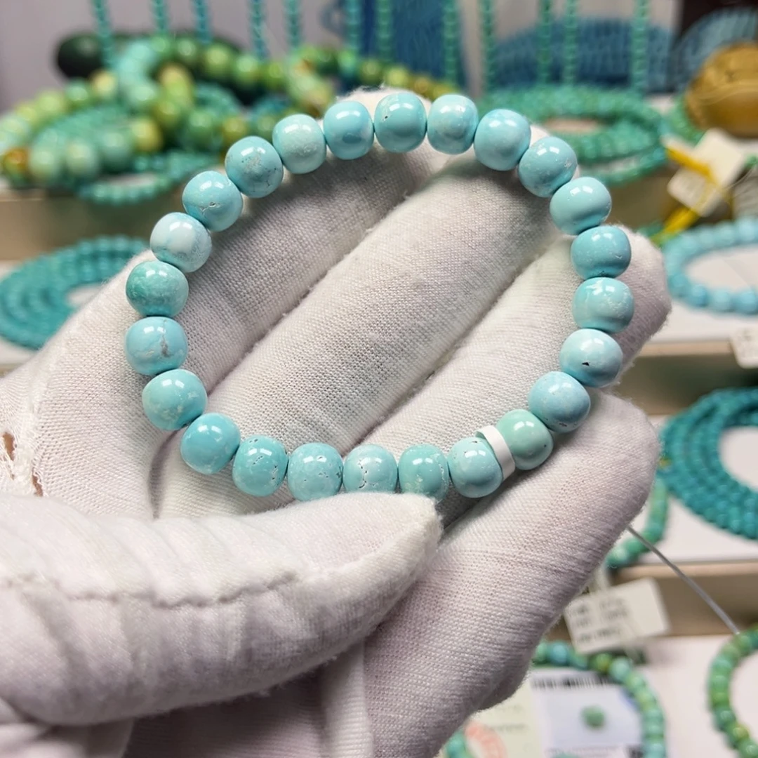 绿松石未镶嵌手链