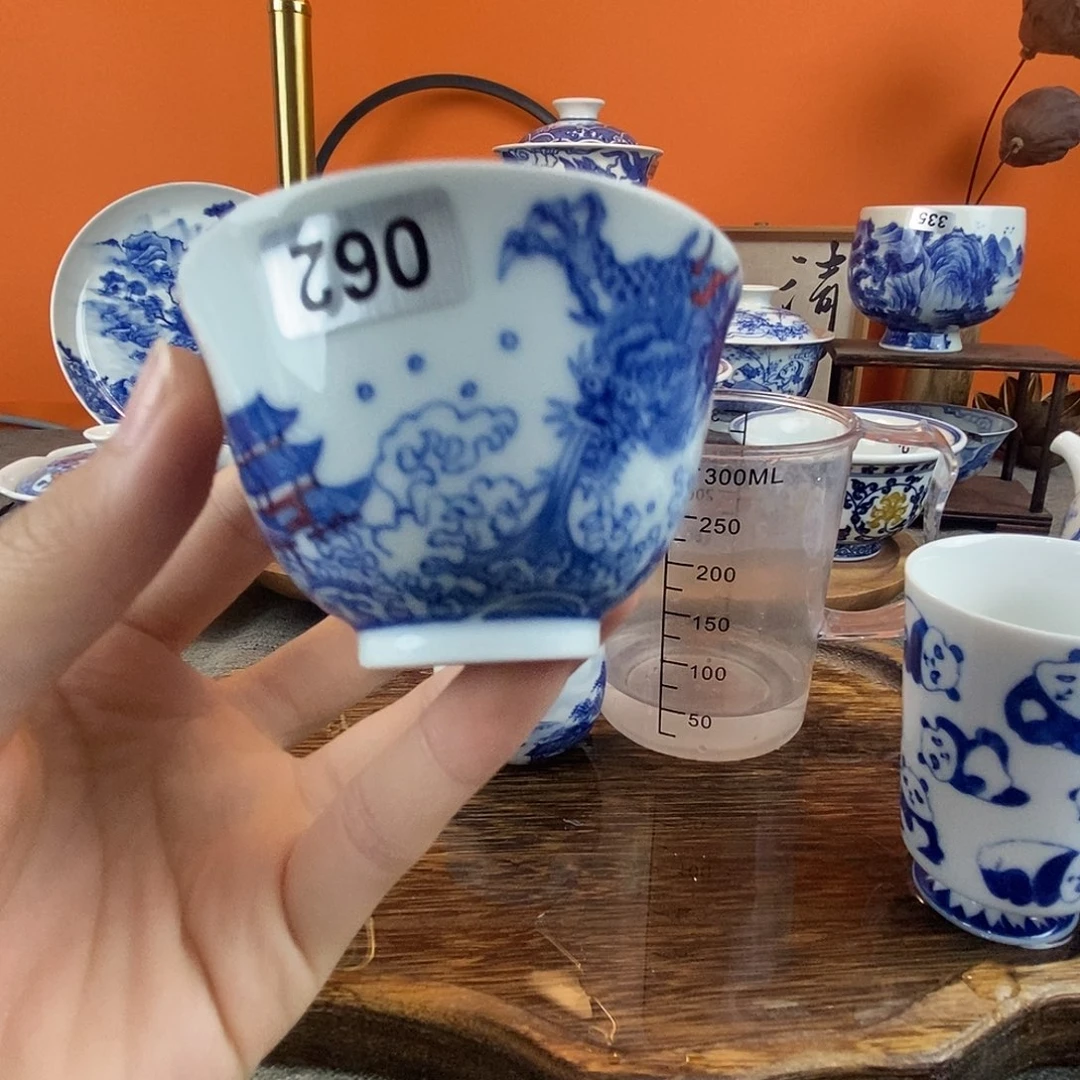 瓷片景德镇手绘青花瓷器062