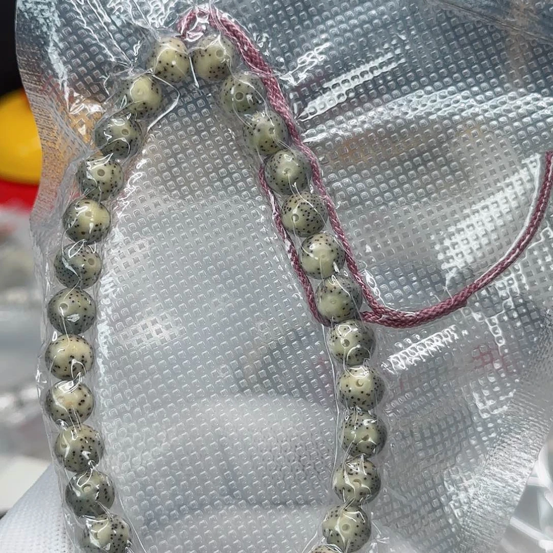 星月菩提手串卡8圆珠油料星点货手持星月菩提佛珠