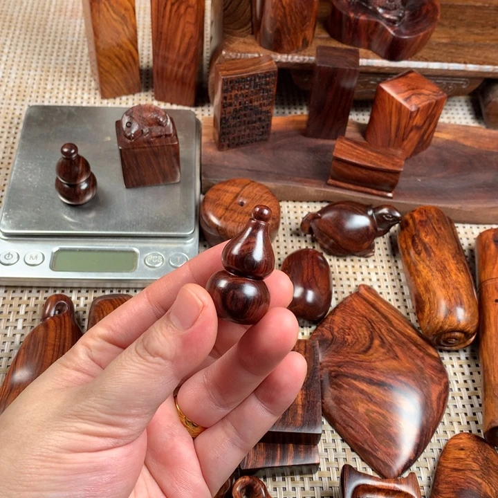 我***良黄花梨/降香黄檀华之艺海黄工艺