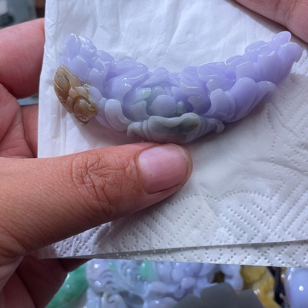 颈饰未镶嵌翡翠翡玉缘翡翠