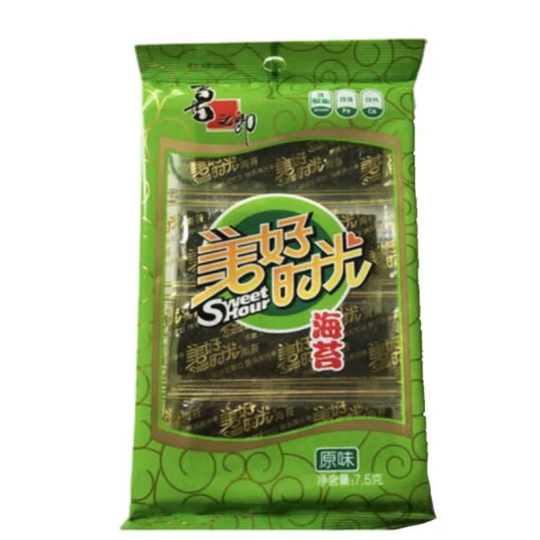 ［日期至26年6月］美好时光 原味海苔 7g*2包