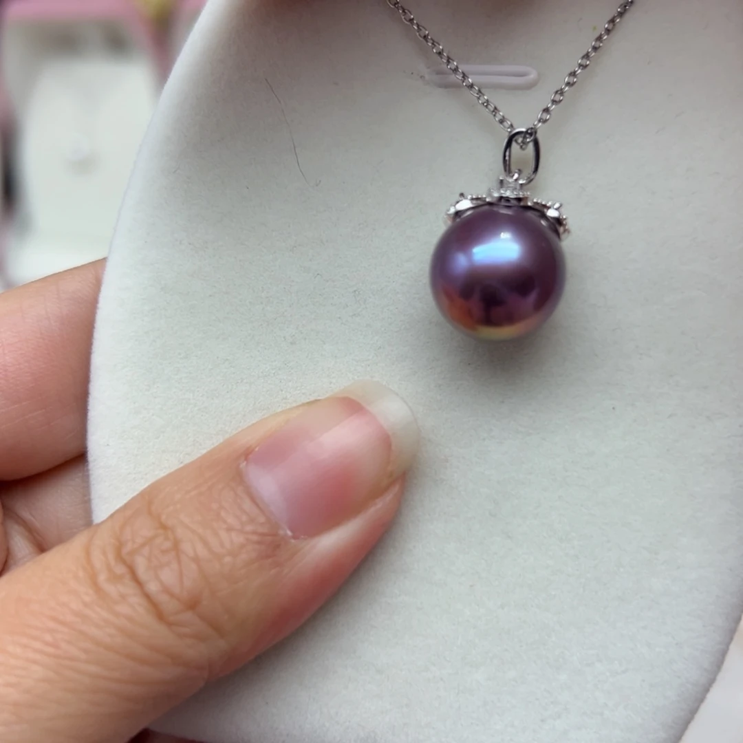 淡水珍珠珍珠银S925镶嵌