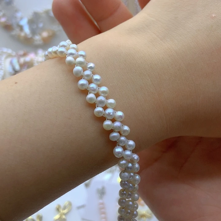 淡水珍珠未镶嵌颈饰