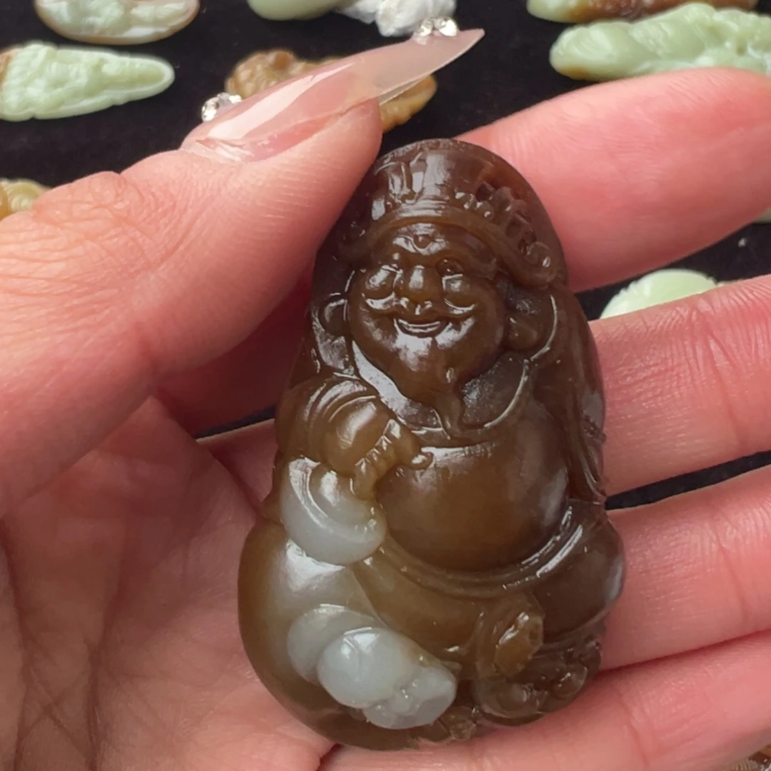 和田玉（糖玉）未镶嵌颈饰