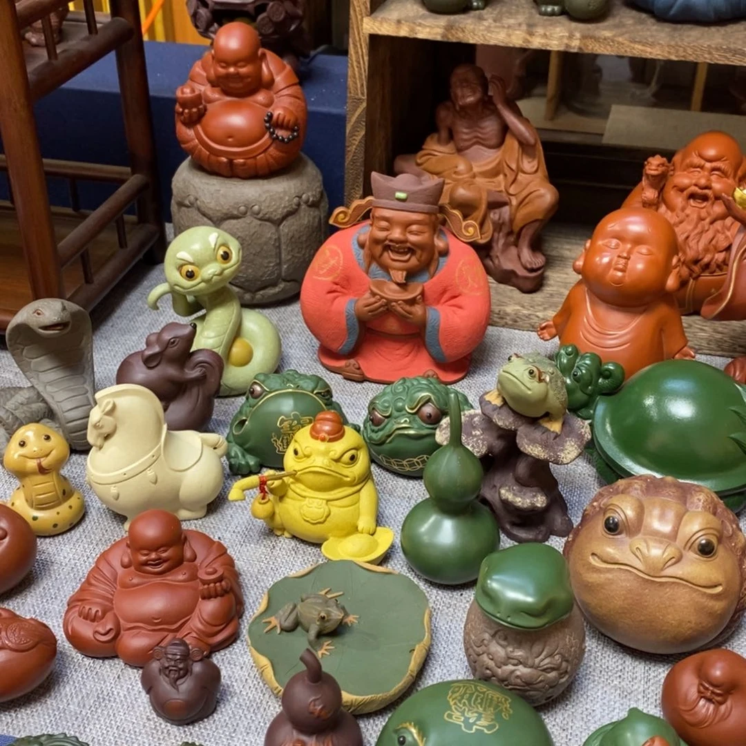 紫砂茶宠李*美发个回家看看