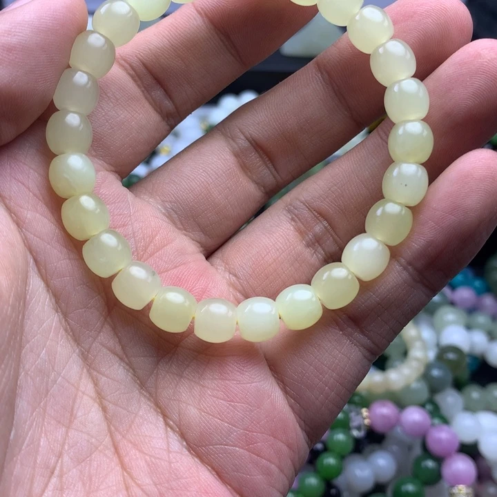 未镶嵌手串和田玉