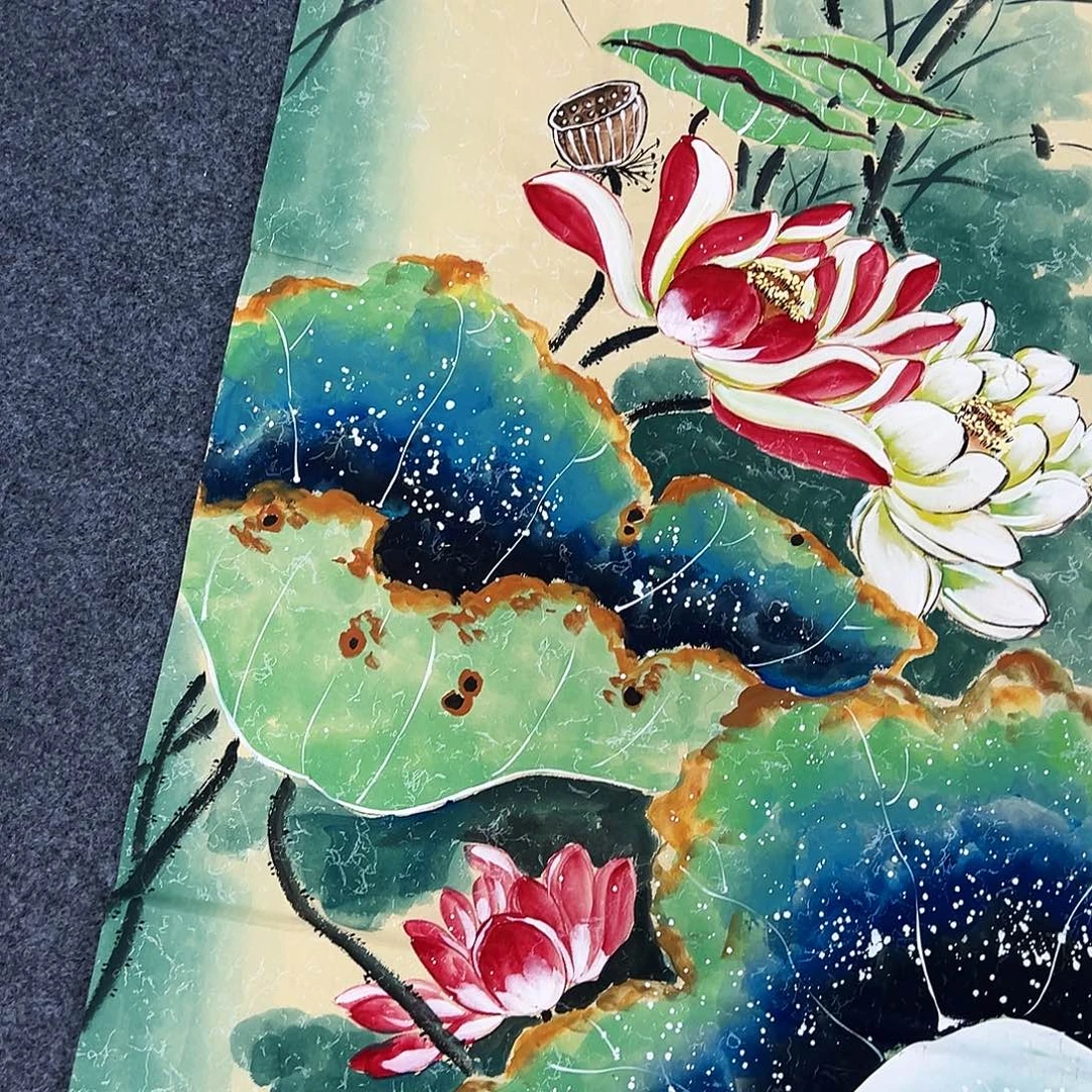 国画纯手绘作品欣赏