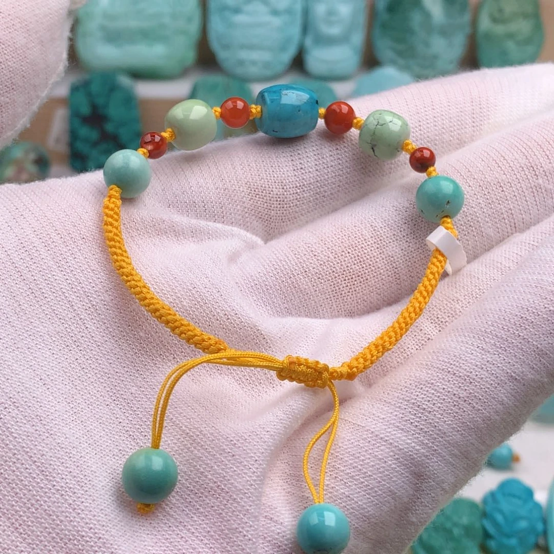 未镶嵌绿松石珠宝奇石