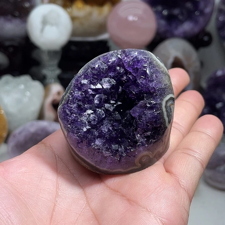 未镶嵌水晶珠宝半成品