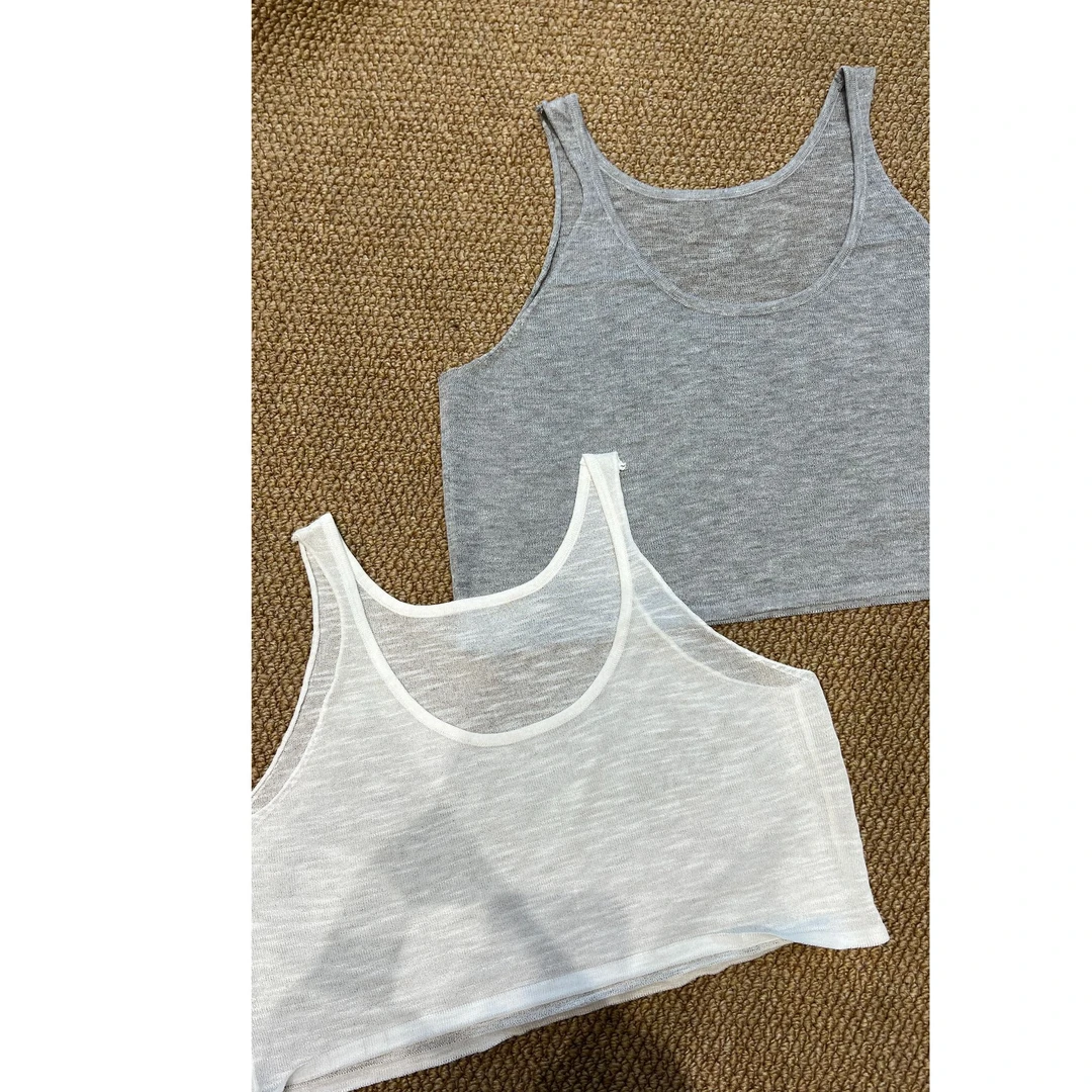 王美丽本丽-6515多巴胺叠穿夏季薄款背心