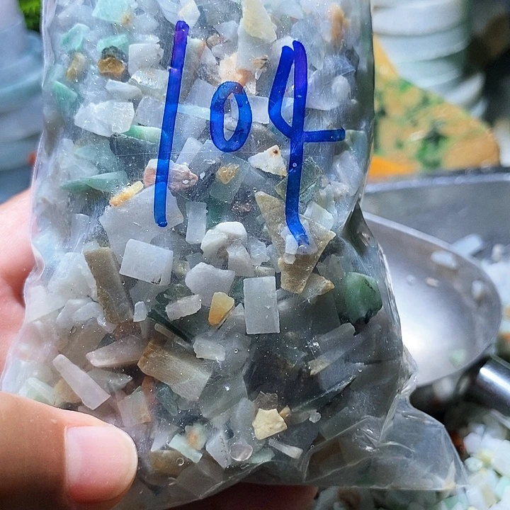翡翠散珠枕头料104