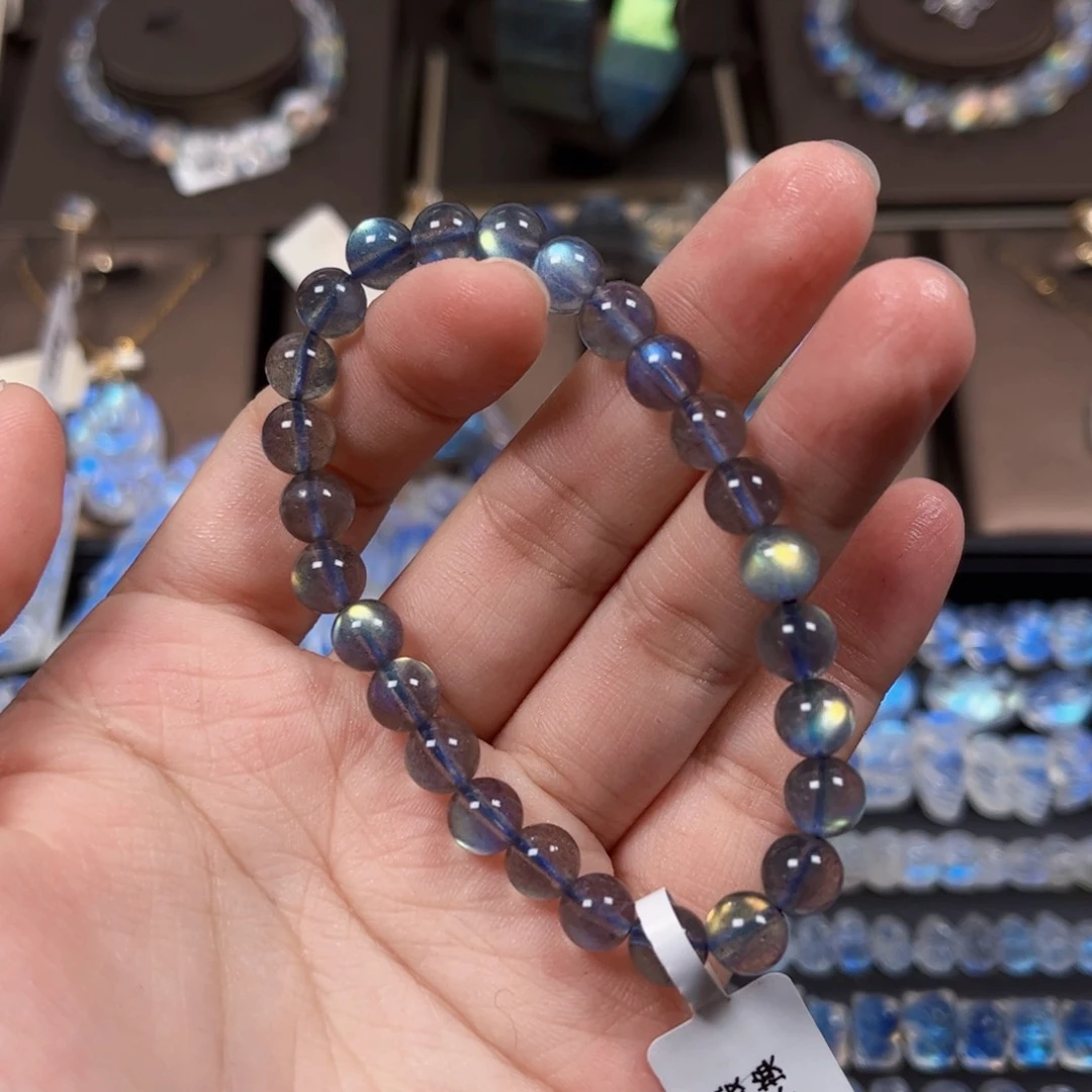 长石手串未镶嵌7.2左右