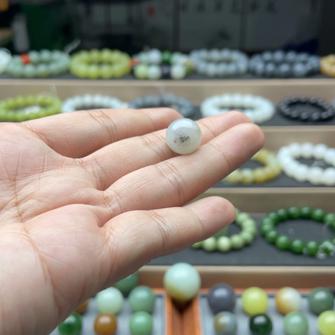 和田玉未镶嵌手链12