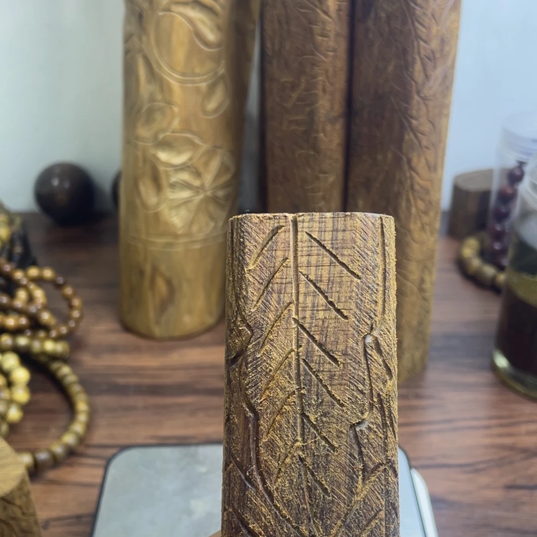 ****坤檀香木手把件手把件