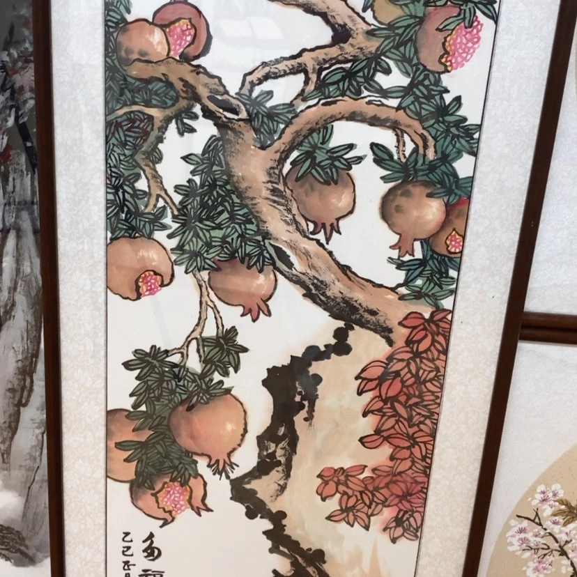【闪购商品】国画手绘国画带框120.45