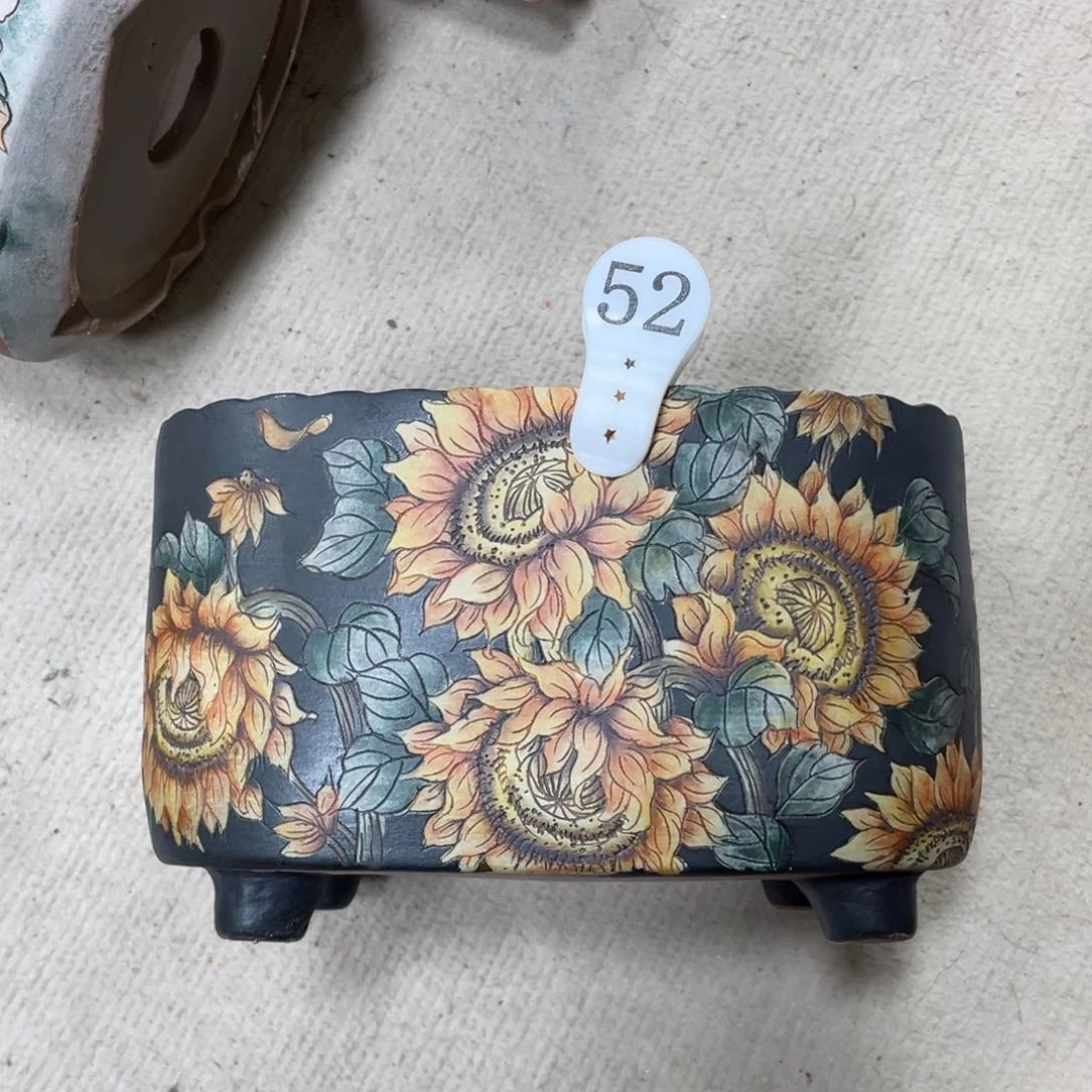 紫砂花盆丽***丽陶瓷多肉花盆精品